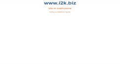 Desktop Screenshot of i2k.biz
